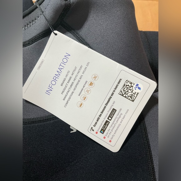 NWT SURQO Gray Wetsuit Women 3/2mm Neoprene Full Body Thermal Women’s, 12 - Picture 4 of 11